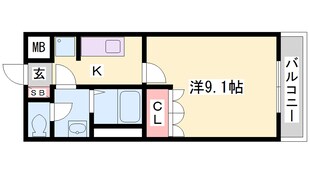 トゥルーハートの物件間取画像